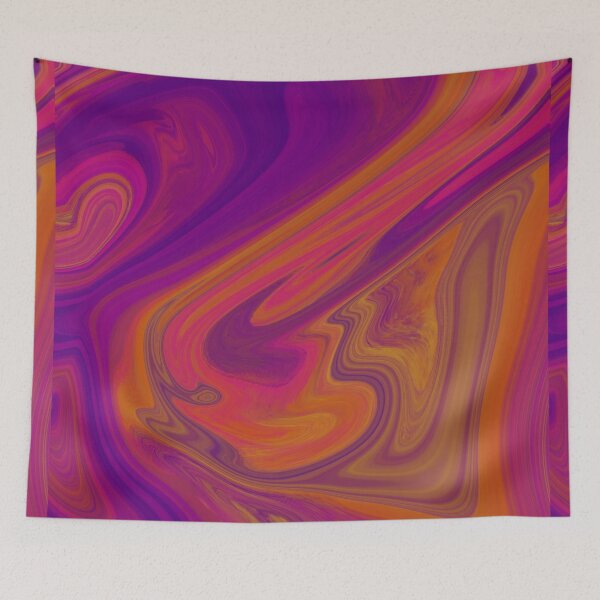 Item preview, Abstract Watermarble Design Sunset designed and sold by Zeons-Art.