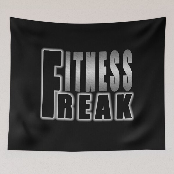 Item preview, FITNESS FREAK ESSENTIAL T-SHIRT designed and sold by Tee-shirtino.