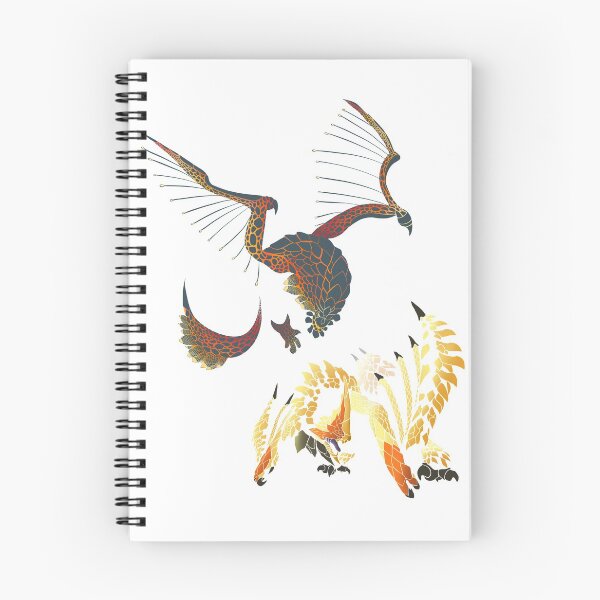 Item preview, Monster Hunter Sticker group 9 Bazelgeuse And Seregios designed and sold by Fantasyhaze.
