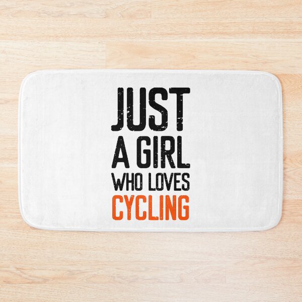 Item preview, Just A Girl Who Loves Cycling  designed and sold by FriendsList.