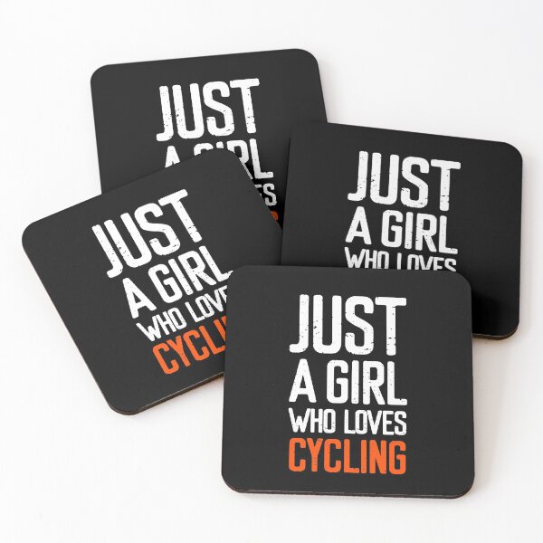 Item preview, Just A Girl Who Loves Cycling  designed and sold by FriendsList.