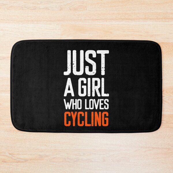 Item preview, Just A Girl Who Loves Cycling  designed and sold by FriendsList.