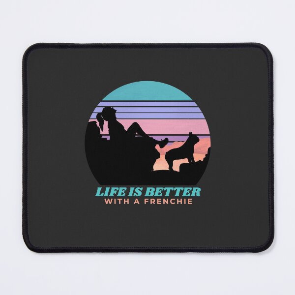 Item preview, Life Is Better With A Frenchie Women Gift designed and sold by Guarddogdrive.