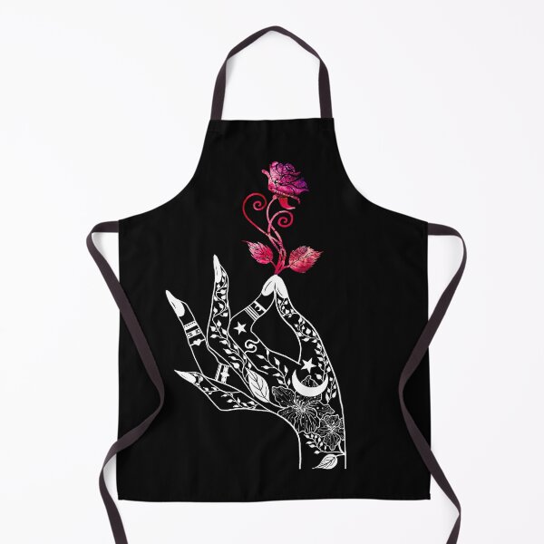 Item preview, Mystic white witch hand with Alien eggs of pink dreams rose designed and sold by TitaCris.