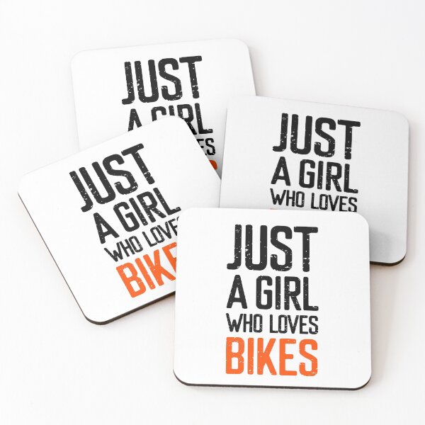 Item preview, Just A Girl Who Loves Bikes  designed and sold by FriendsList.
