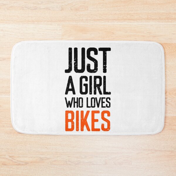 Item preview, Just A Girl Who Loves Bikes  designed and sold by FriendsList.