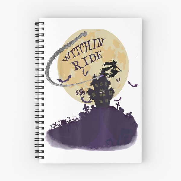 Item preview, Funny Halloween Witch Riding Broom Full Moon Witchin Ride designed and sold by abbad22.