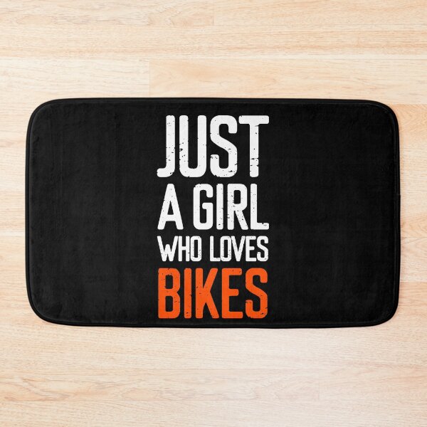 Item preview, Just A Girl Who Loves Bikes  designed and sold by FriendsList.