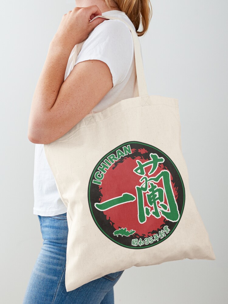 Ichiran 一蘭 Logo Tote Bag By Rubencrm Redbubble