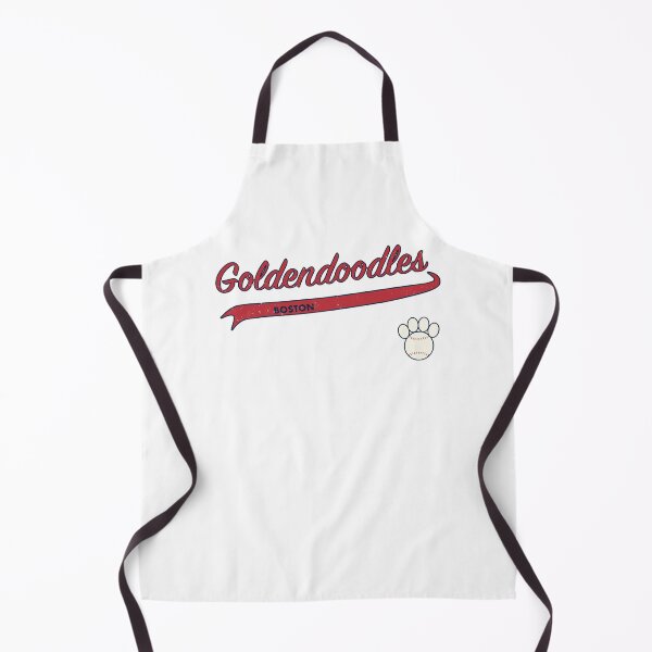 Item preview, Goldendoodle BOSTON Baseball Script designed and sold by 8PawsStudio.