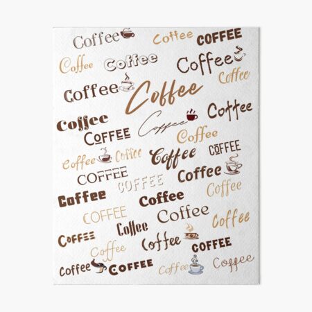 Coffee Lover, Funny Coffee Quotes, Coffee Lovers Gift Ideas Art Board  Print for Sale by BioStudio