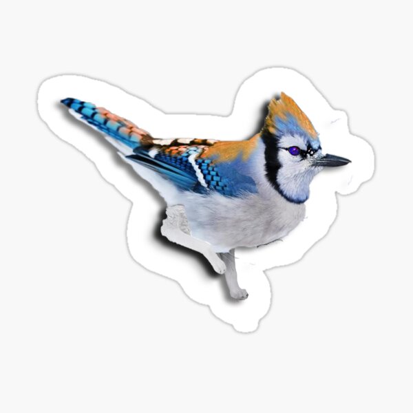 The Flying PeroFeet - Bird body but dog toes Sticker
