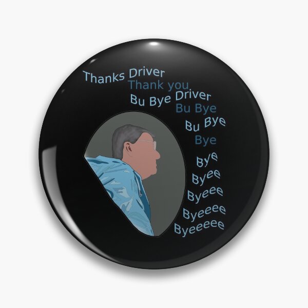 Item preview, Funny Scottish Bu Bye Driver  designed and sold by Braw-Merch.