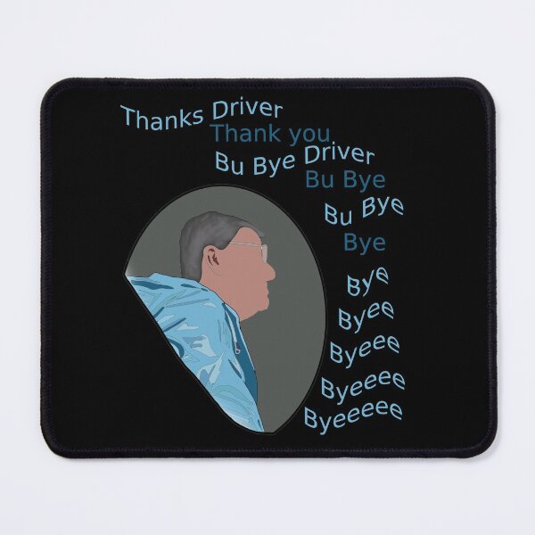 Item preview, Funny Scottish Bu Bye Driver  designed and sold by Braw-Merch.