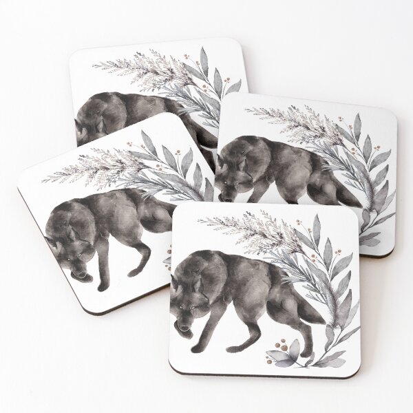 Item preview, Guirnalda De Lobo Navideño designed and sold by noTomatoes.