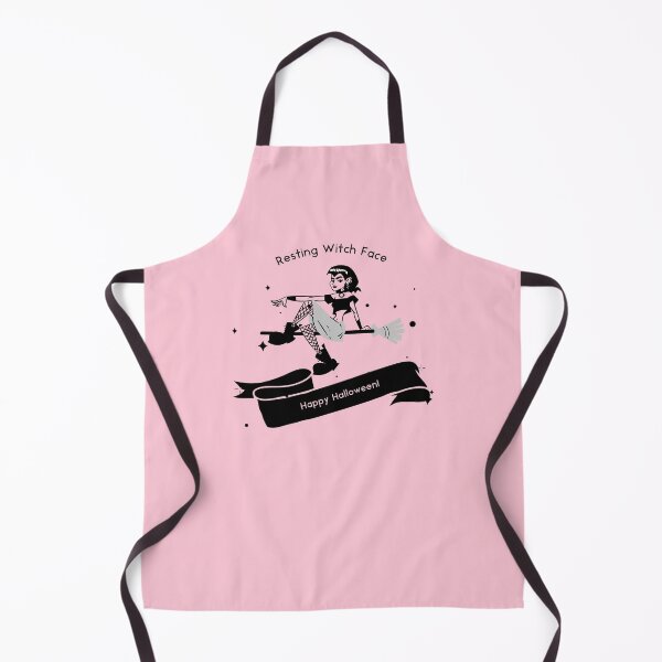 Item preview, Resting Witch Face (With Broom) Happy Halloween! designed and sold by Sod0ku.