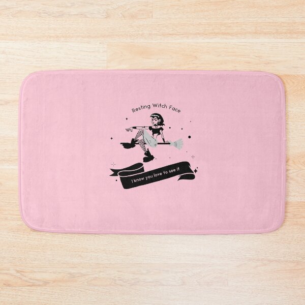 Item preview, Resting Witch Face (With Broom) designed and sold by Sod0ku.
