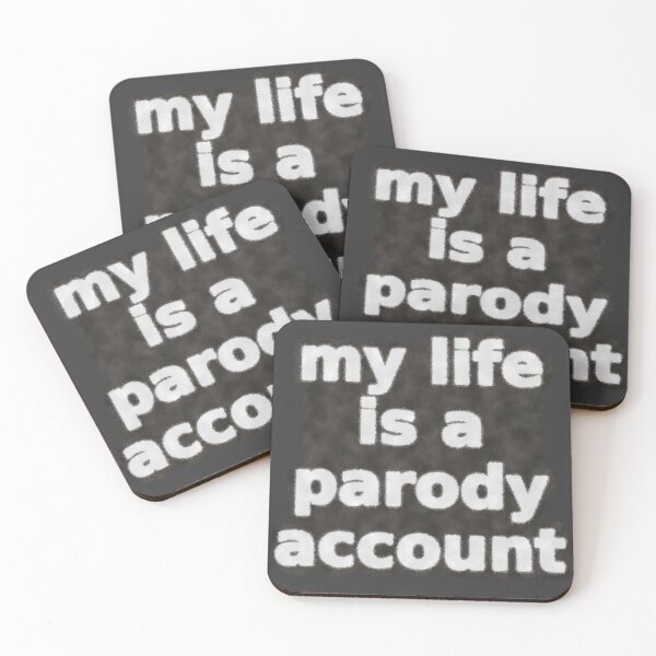 Item preview, My Life Is A Parody Account designed and sold by SolarCross.