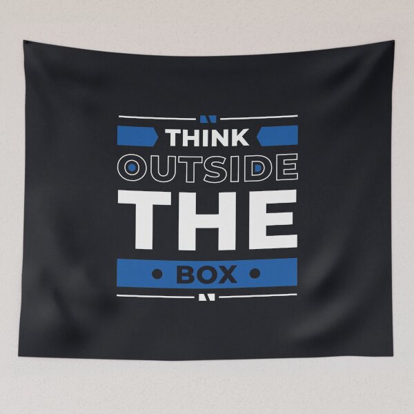 Item preview, Think Outside The Box designed and sold by Alarasboy.