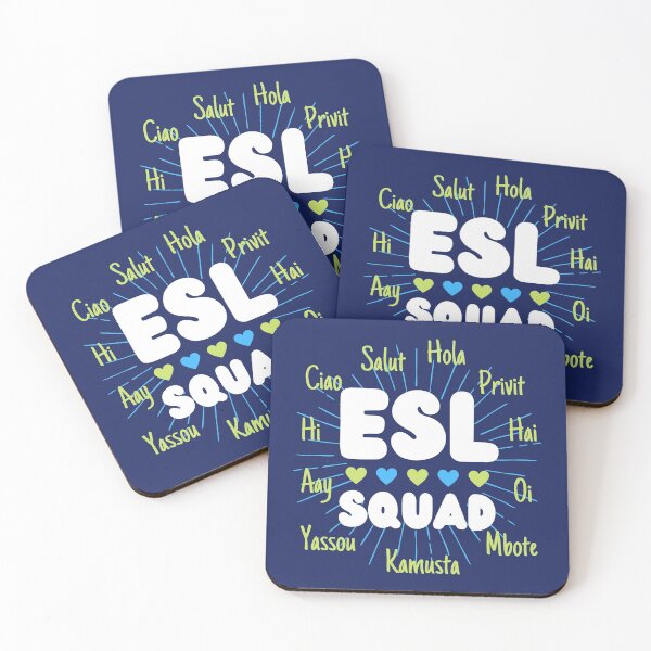 Item preview, ESL Squad English Second Language designed and sold by Krysanthe.