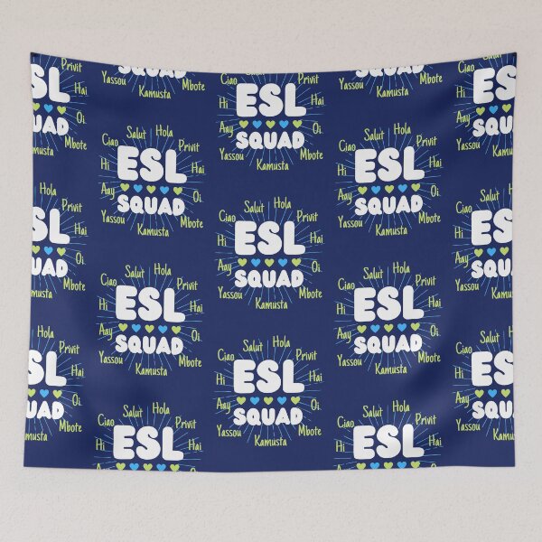 Item preview, ESL Squad English Second Language designed and sold by Krysanthe.