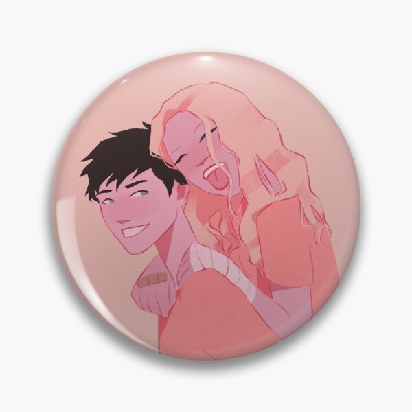 Artikelvorschau, Percy und Annabeth entworfen und verkauft von Mellendraws.