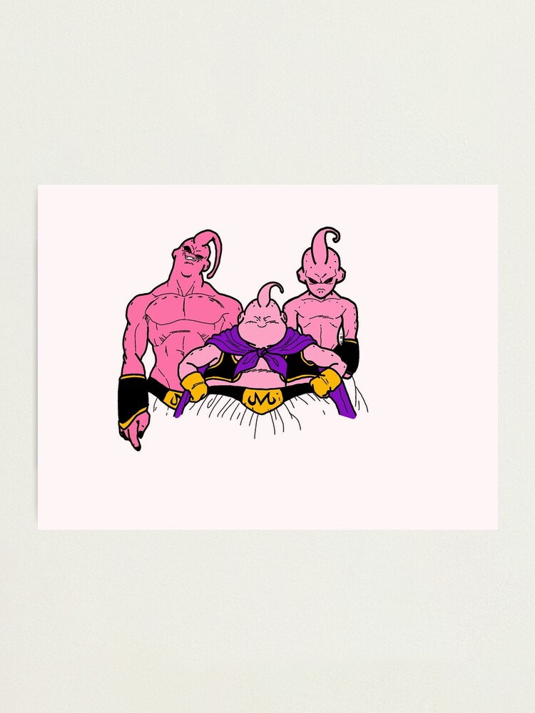 Buu Outline Sticker for Sale by awallac