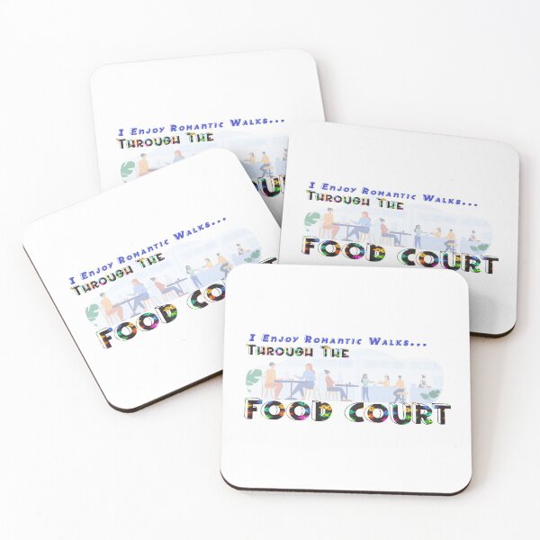 Item preview, I ENJOY ROMANTIC WALKS  FOOD COURT designed and sold by THE AMERICAN TEEVANGELIST.