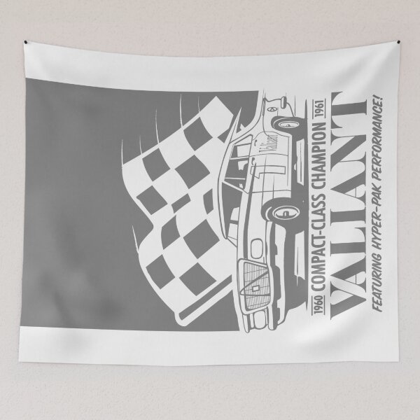 Item preview, Valiant - Compact-Class Champion (Gray on White) designed and sold by Justin Ellis.