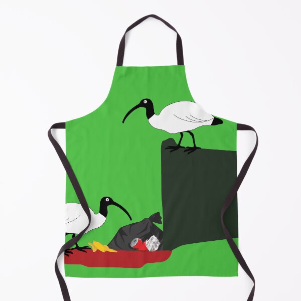 Item preview, Bin Chickens Eating Lunch on Green designed and sold by Digitaldingo.