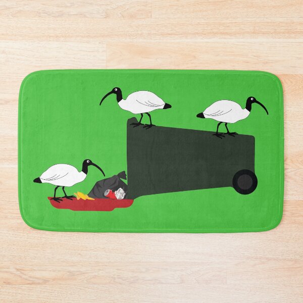 Item preview, Bin Chickens Eating Lunch on Green designed and sold by Digitaldingo.
