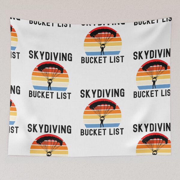 Item preview, Skydiving Bucket List, Oh Chute designed and sold by SportyDogShop.