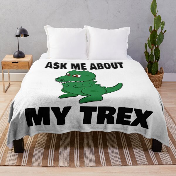 Aperçu de l'œuvre ASK Me About My Trex créée et vendue par leicha.