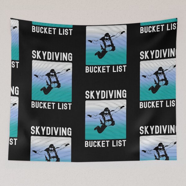 Item preview, Skydiving Bucket List, Oh Chute designed and sold by SportyDogShop.