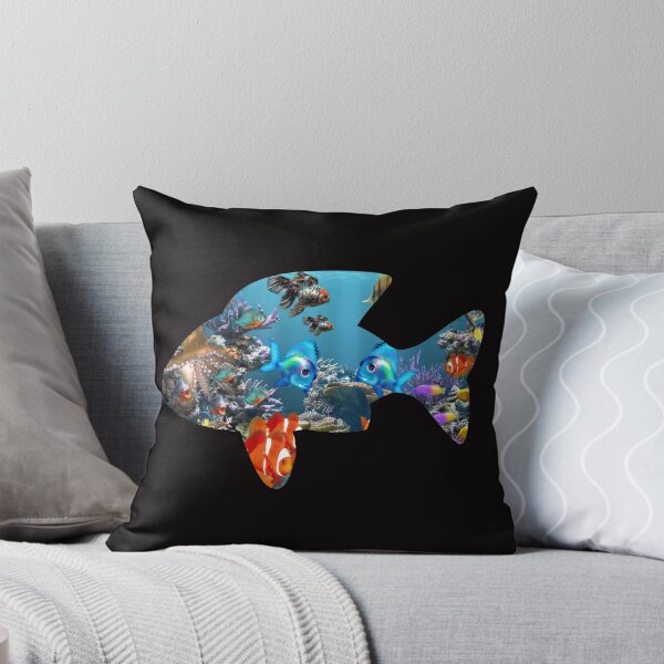 Item preview, Pecera pescado - escena del océano designed and sold by Jessi-Sketches.