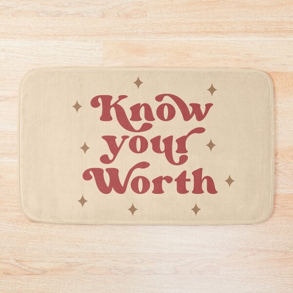 Item preview, Know Your Worth designed and sold by ilustraliza.