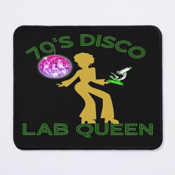 Item preview, 70s DISCO LAB QUEEN FUNNY MEDICAL LABORATORY SCIENTIST LAB TECH SCIENTIST MICROBIOLOGY designed and sold by Hippiesole.