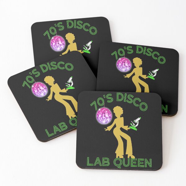 Item preview, 70s DISCO LAB QUEEN FUNNY MEDICAL LABORATORY SCIENTIST LAB TECH SCIENTIST MICROBIOLOGY designed and sold by Hippiesole.