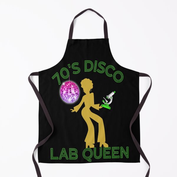 Item preview, 70s DISCO LAB QUEEN FUNNY MEDICAL LABORATORY SCIENTIST LAB TECH SCIENTIST MICROBIOLOGY designed and sold by Hippiesole.