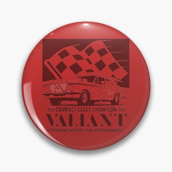 Item preview, Valiant - Compact-Class Champion (Dark on Red) designed and sold by Justin Ellis.