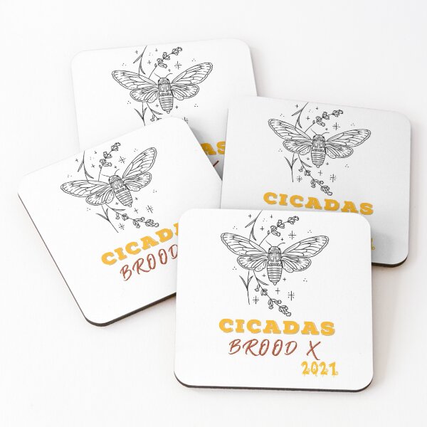 Item preview, Cicadas Brood X 2021 - cicada bug designed and sold by Pedro ⭐⭐⭐⭐⭐.
