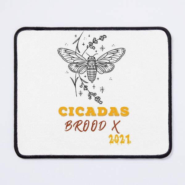 Item preview, Cicadas Brood X 2021 - cicada bug designed and sold by Pedro ⭐⭐⭐⭐⭐.