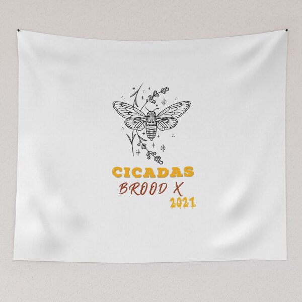 Item preview, Cicadas Brood X 2021 - cicada bug designed and sold by Pedro ⭐⭐⭐⭐⭐.