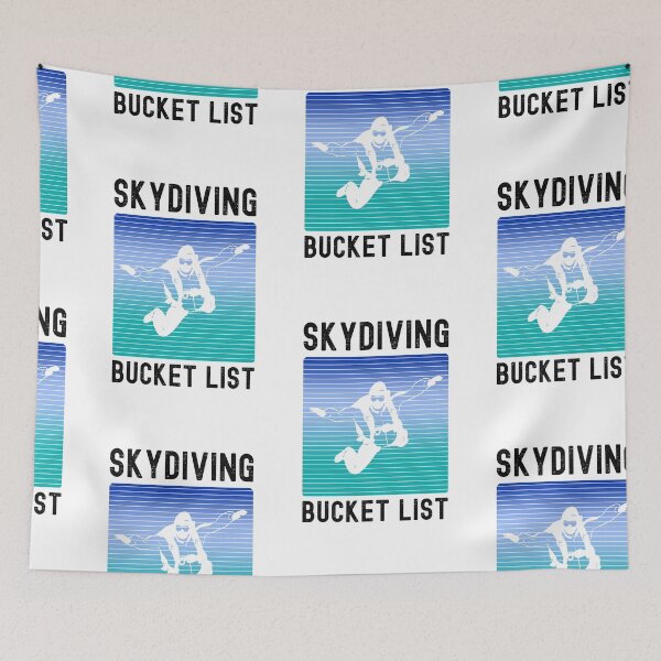 Item preview, Skydiving Bucket List, Oh Chute designed and sold by SportyDogShop.