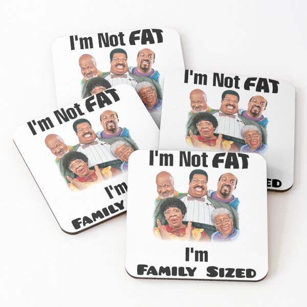 Item preview, I'm not fat, I'm Family Sized designed and sold by HazardPaay.