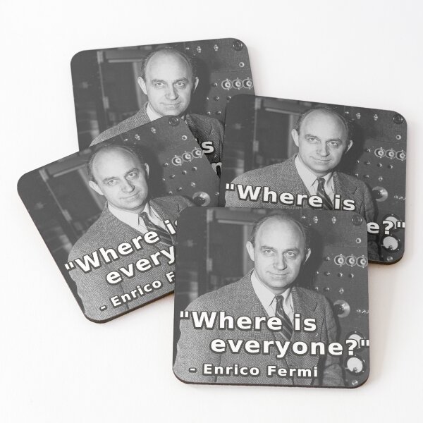 Item preview, Where is everyone? - Enrico Fermi - Fermi Paradox designed and sold by SolarCross.