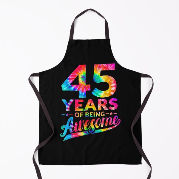 Item preview, 45th Birthday 45 Years Old Tie Dye Awesome Men Women Classic designed and sold by Michae232.