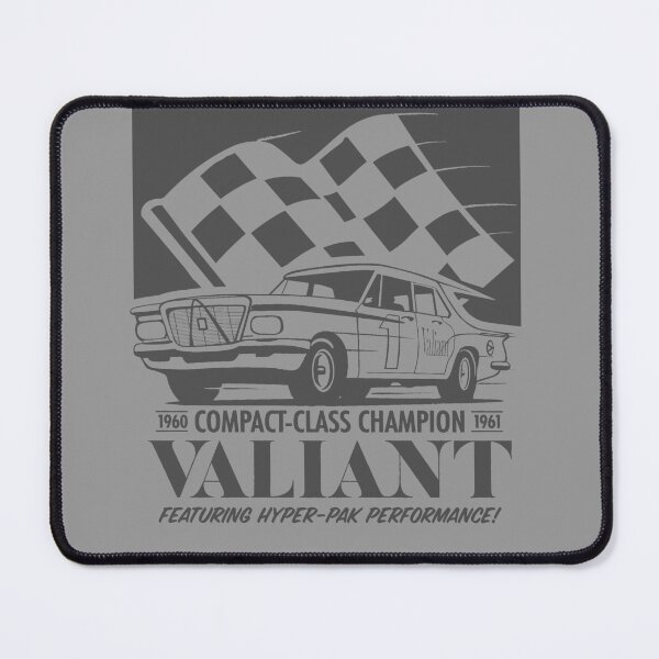 Item preview, Valiant - Compact-Class Champion (Gray on Gray) designed and sold by Justin Ellis.