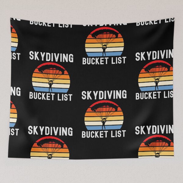 Item preview, Copy of Skydiving Bucket List, Oh Chute designed and sold by SportyDogShop.
