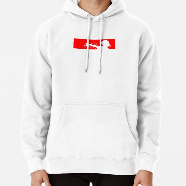 supreme block logo hoodie